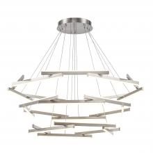 Trans Globe MDN-1567 BN - LED PENDANT 24 RODS 162W-BN